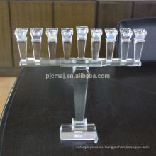 Candelabros de cristal del candelero de 9 brazos para las decoraciones de la tabla